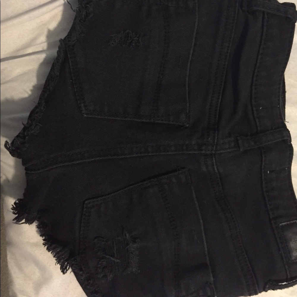 High waisted shorts